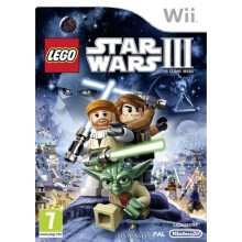 Lego Star Wars III Clone Wars (Nintendo Wii) - Refurbished