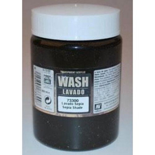 Vallejo Washes - Sepia Shade 200ml