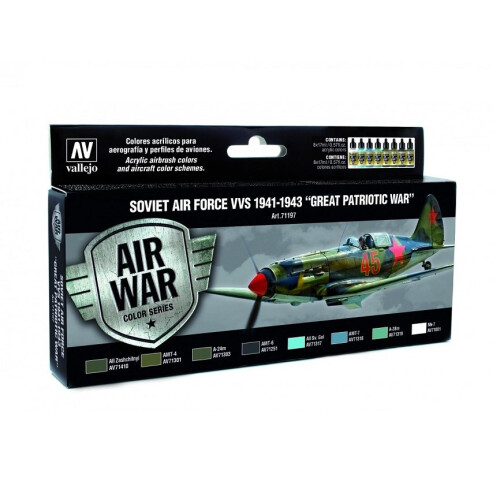 Vallejo Model Air Set - Soviet Air Force 1941 - 1943