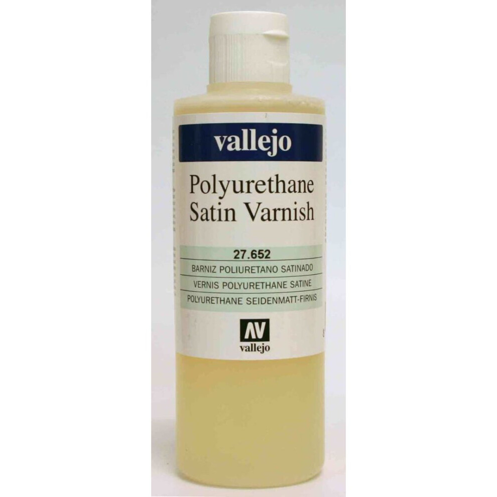 Vallejo Polyurethane Varnish - Satin 200ml