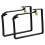 Rolson 2 Piece Ladder Wall Brackets 1