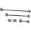 Pitlock 4 Piece Security Wheel Seat Pin & Aheadset Cap Set Silver 1