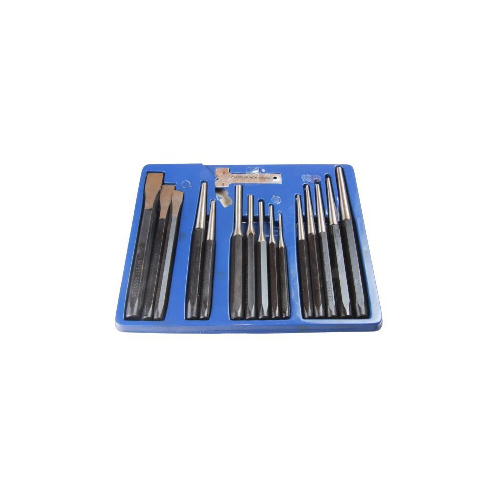 US PRO 16pc Punch & Chisel Set 2071