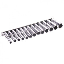 BlueSpot 13 Piece 3/8" Dr Metric Deep Socket Set 6-19mm 01542