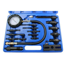 US PRO 16pc Diesel Engine Cylinder Pressure Compression Tester Set 5387
