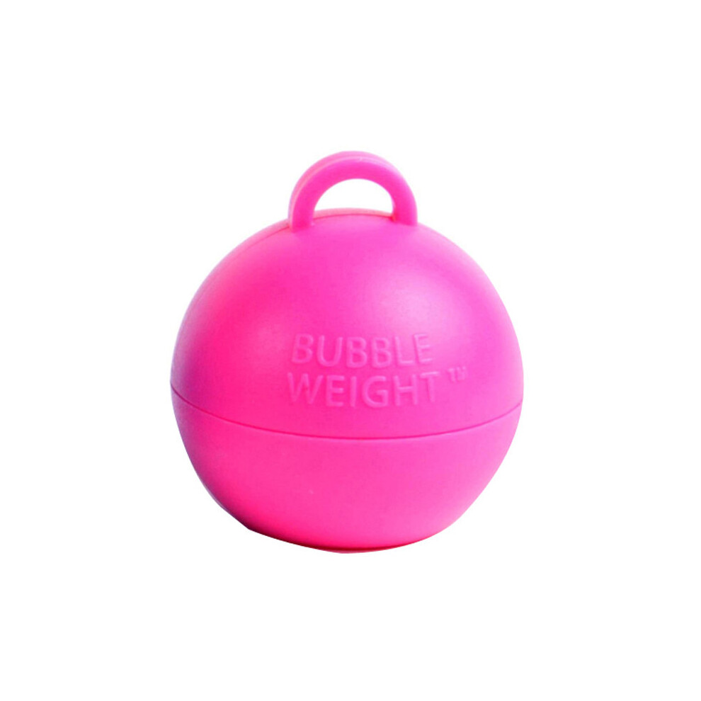 Creative Party Plastic Bubble Balloon Weights - Pink -