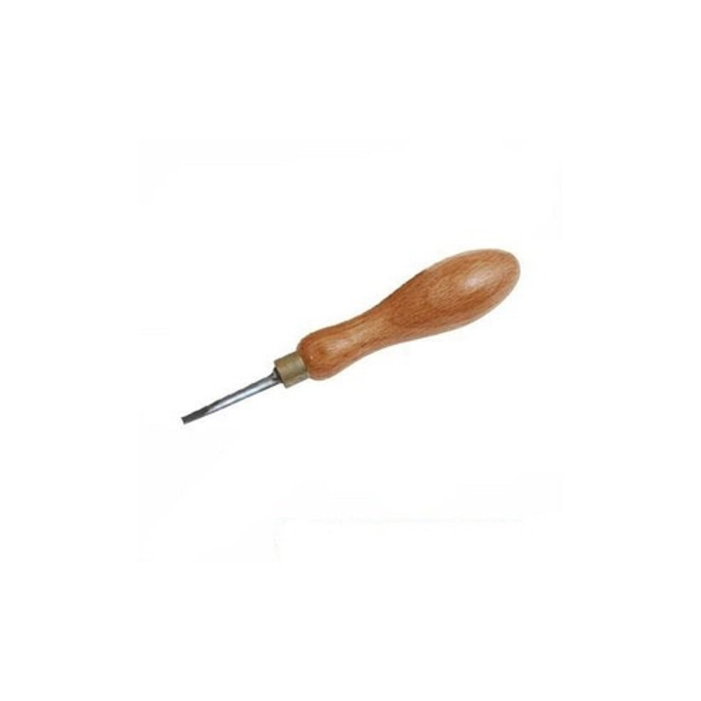 Toolzone 3Pc Bradawl Set Wood Handle - 1 X Bradawls 3Pc Set Hardwood Point Chisel Square Tip Toolzone Piece Wooden Handles Ease Insertion Nail 5055143915488