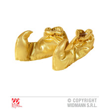 Adult gold overshoes