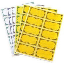 60 Pack Of Preserving Labels