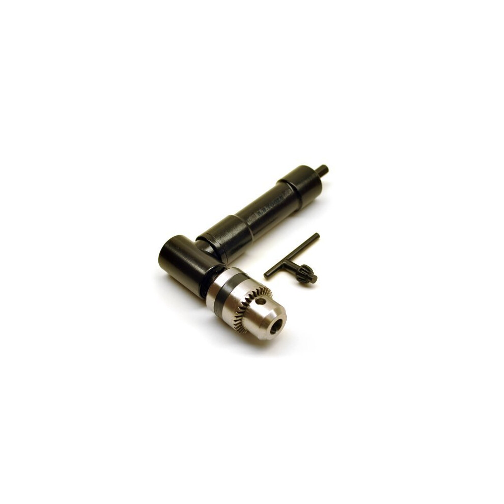 Aluminium Right Angle Drill Attachment - Right Drill Attachment Aluminium Angle Chuck 5055143911725