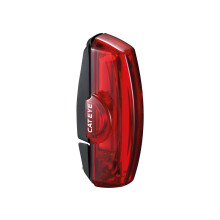 Cateye Rapid X2 Kinetic Fahrrad-Rücklicht 50 Lumen USB wiederaufladbar Bremse