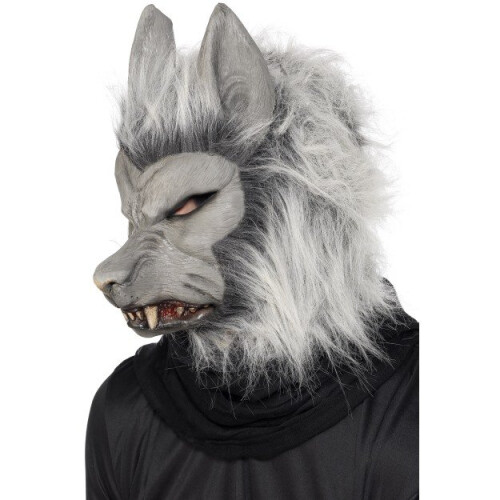 Smiffy's Werewolf Mask With Hair werewolf mask halloween fancy dress