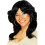 Smiffy's 70s black wig for women 2