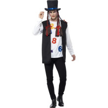 Smiffy's 44630m Men's 80s Pop Star Costume (medium) - fancy dress costume 80s pop star mens boy george outfit culture club