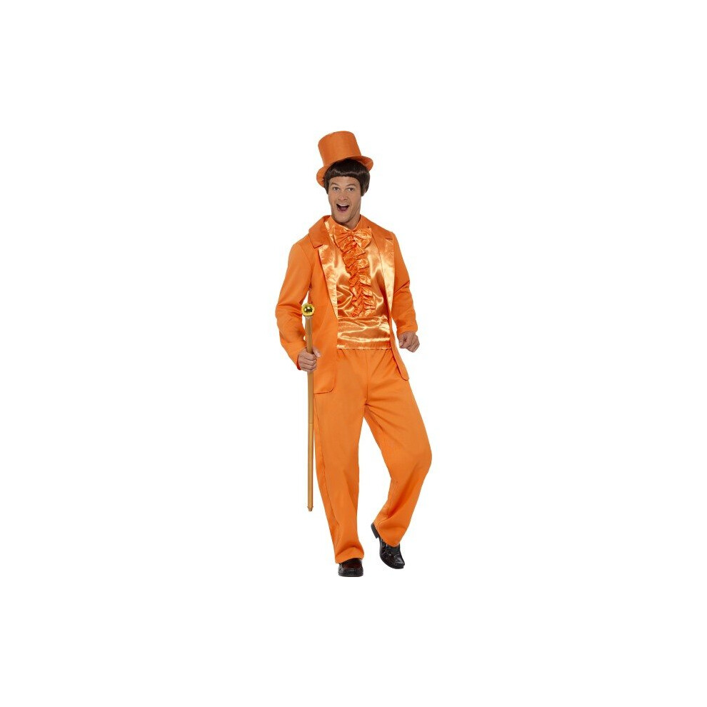 Smiffy's 43204L 90'S Stupid Tuxedo Costume (Large) Orange