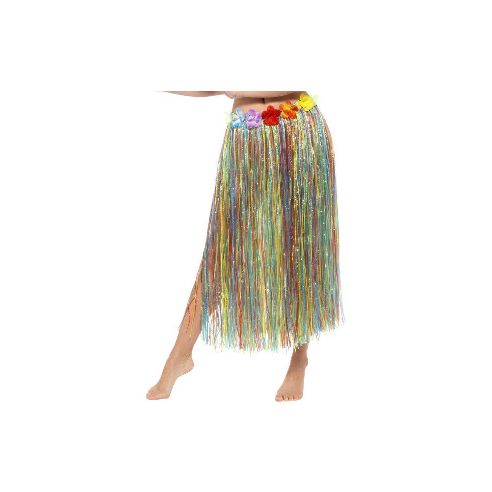 Smiffy's Women's Hawaiian Hula Skirt (Multi-Colour)