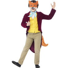 Teen Roald Dahl Fantastic Mr Fox Costume - roald dahl book fancy dress costume fantastic mr fox week boys kids child day smiffys