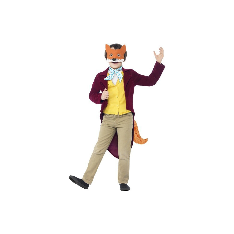 Teen Roald Dahl Fantastic Mr Fox Costume -  roald dahl book fancy dress costume fantastic mr fox week boys kids child day smiffys