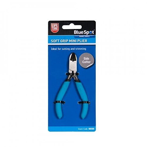 BlueSpot Tools Soft Grip Mini Side Cutter Pliers