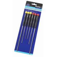 6 Piece Long Precision Screwdriver Set - long precision screwdriver set 6 piece electrician blue spot 12603 6piece