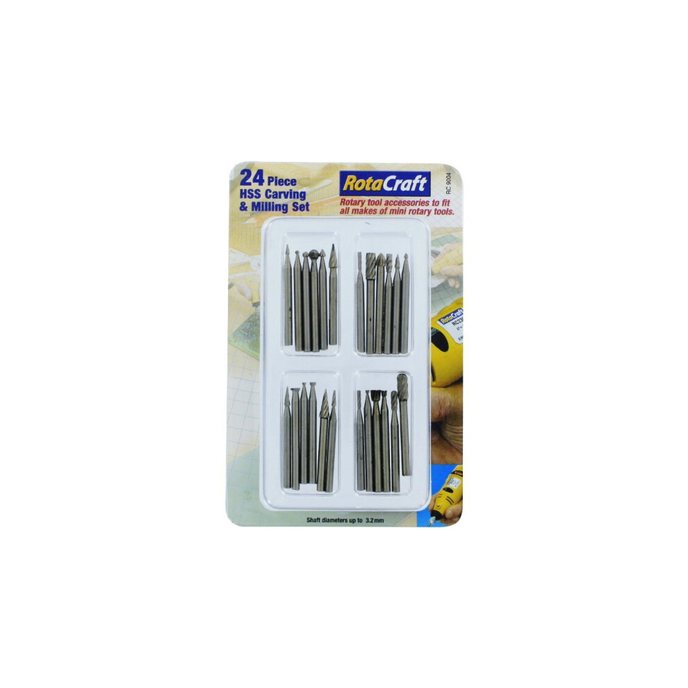 30 Piece Diamond Engraving Bit Set - Rotacraft 30 Diamond Engraving Bit Piece Setgrey Src9006 Pc 5060030667722