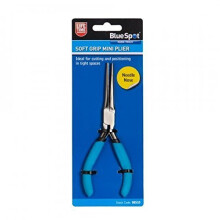 BlueSpot Tools Soft Grip Mini Needle Nose Pliers