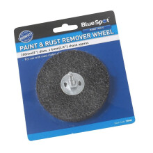 100x 6mm Rust Removal Wheel - 100 x wheel remover blue spot 19648 6mm dust