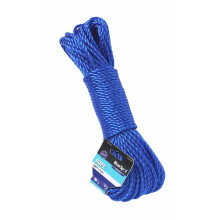 Bluespot 30m x 7mm (100ft) Poly Rope - 7mm poly rope soft x 33m bluespot tools 80422 33m100ft
