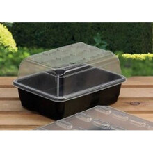 Small Planting Propagator - propagator small budget garland black x greenhouse grow plastic plants
