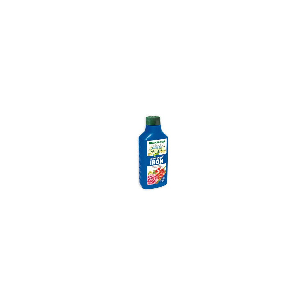 Stax 1L Sequestered Iron Seaweed Fertiliser - Plus Iron Sequestered Maxicrop Seaweed 1 Litre 140251
