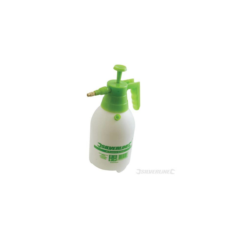 2l Silverline Pressure Sprayer -  pressure sprayer silverline 2ltr 282441 water