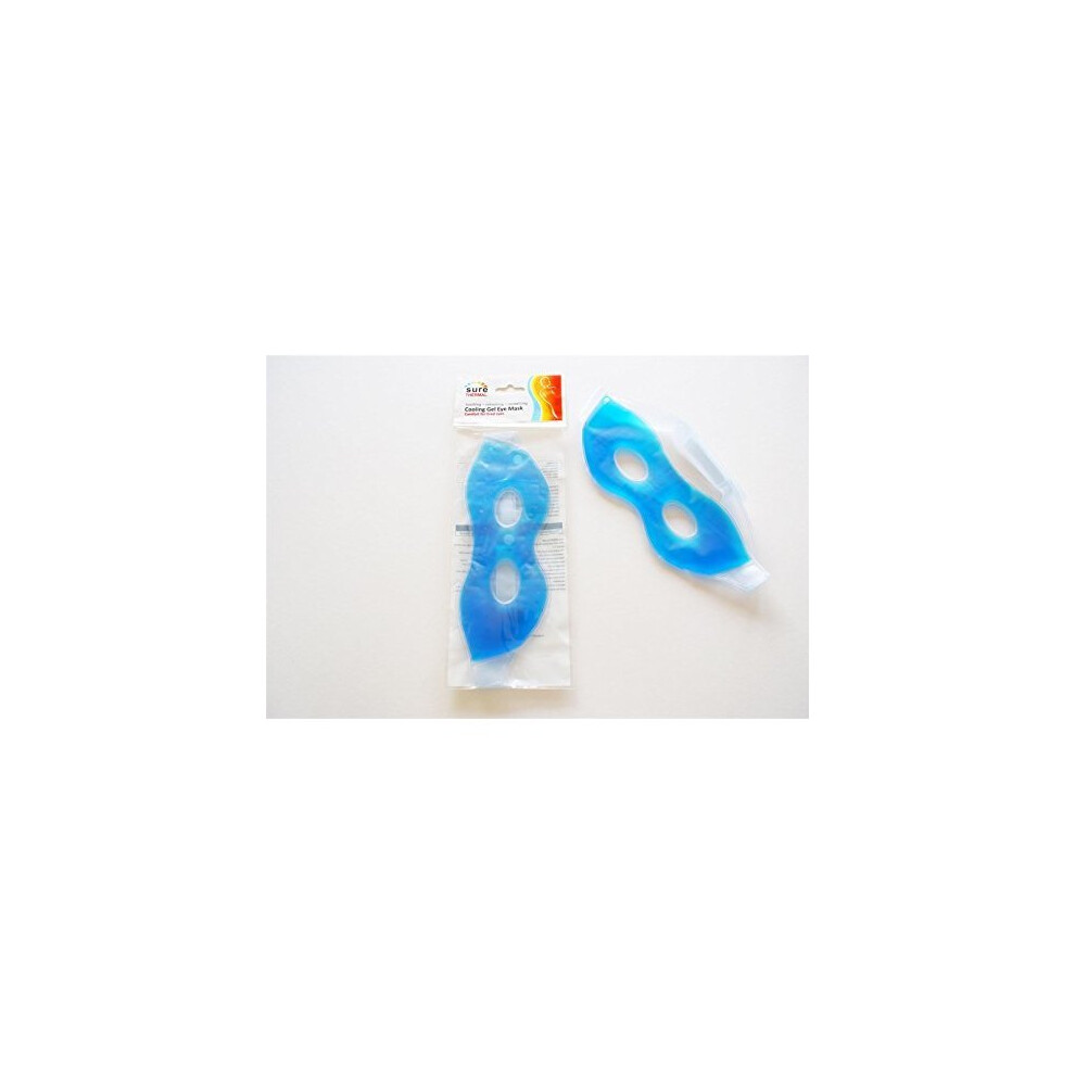 Sure Thermal Cooling/warming Gel Eye Mask -  gel eye mask thermal soothing pack coldhot headachetired eyesch10 sure