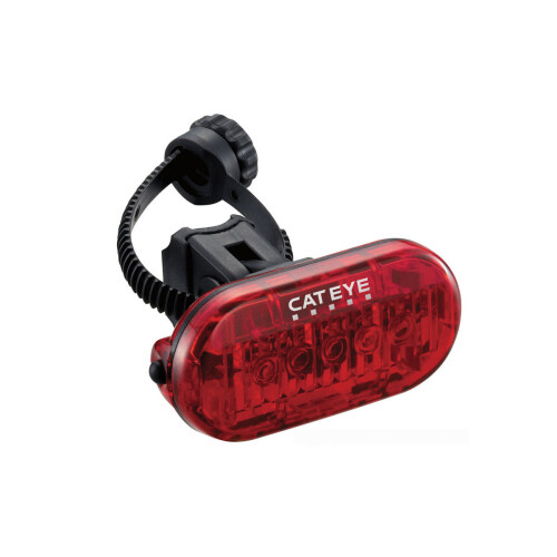 Cateye Omni 5 Tl-ld155 5 LED Baglygte - Sort