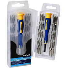 31 Piece Precision Driver Set - precision set driver bluespot 31 tools