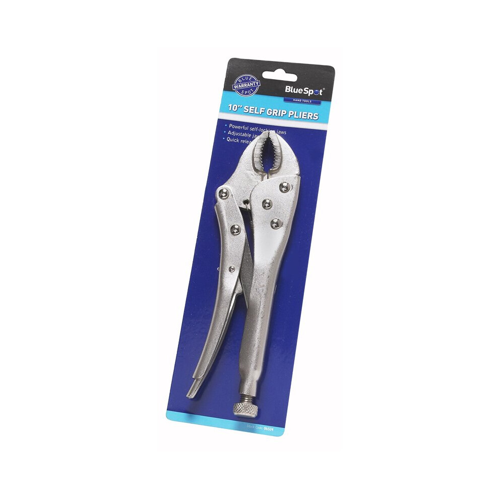 Bluespot Tools Locking Pliers 254Mm (10In)