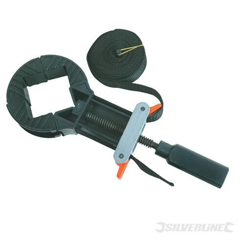 Silverline 4m Silverline Quick-action Band Clamp -  band clamp silverline 4m 589683