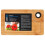 Chef Aid Bamboo Chopping Board 25cm x 15cm x 1.5cm 1