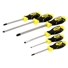 Rolson Screwdriver Set Home Garage Repair DIY Handy Tools 6pcs - Yellow