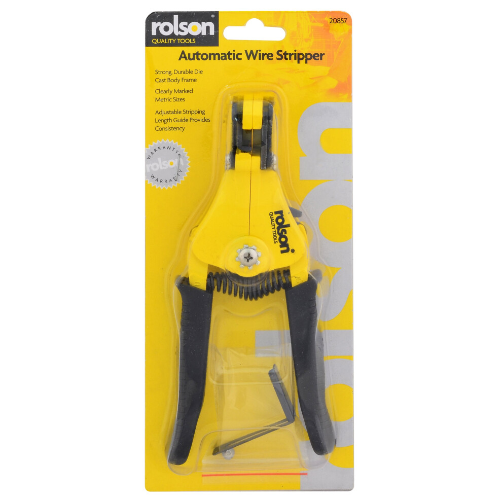 17cm Automatic Wire Striper -  wire automatic rolson tool 20857 striper hand stripper