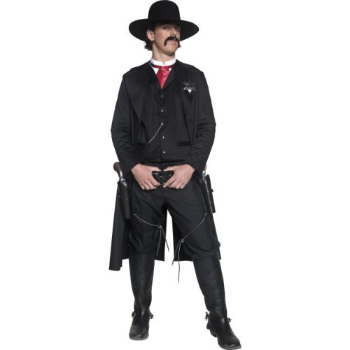 Smiffy's Smiffy's Western Authentic Sheriff Costume, Medium -