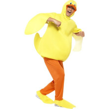 Smiffy's Adult Duck Costume - duck costume adults chicken fancy dress outfit teachers world book day week hen