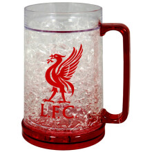 Liverpool Freezer Tankard - freezer tankard football beer mug official soccer drinking glass supporter stein club teamsplastic pint drinks liverpool