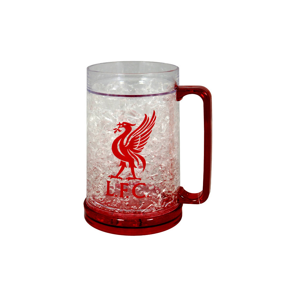 Liverpool Freezer Tankard -  freezer tankard football beer mug official soccer drinking glass supporter stein club teamsplastic pint drinks liverpool