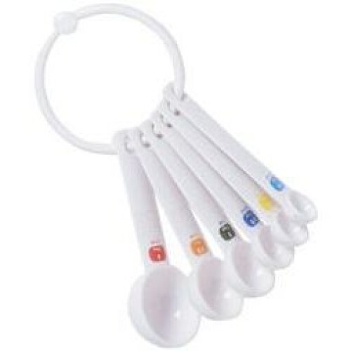 Pack Of 6 Measuring Spoons -  measuring spoons tala plastic 6 set