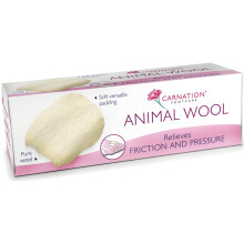 Carnation Footcare Animal Wool -  carnation animal wool 25g pressure friction padding 3 relieves foot 6 packs