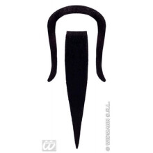 Black Adults Chinese Beard & Moustache -  beard chinese black fancy accessory oriental asian dress samurai