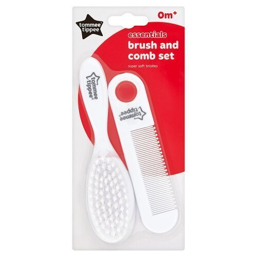 Tommee Tippee Tommee Tippee Essentials Brush & Comb -  tommee tippee brush comb set basics essential baby essentials