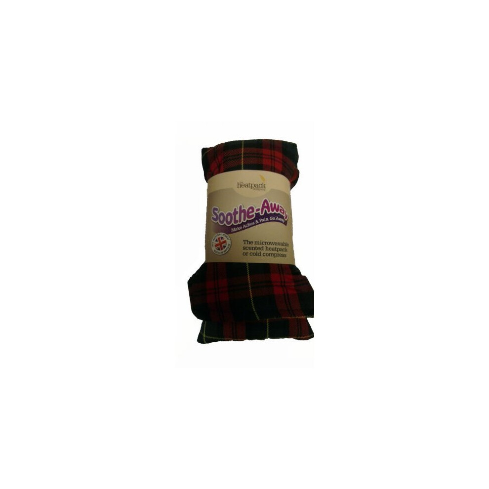 Heatpack Lavender Wheat Warmer Tartan -  wheat pack lavender bag microwavable heatcold pain jointmuscle padslippers herbal tartan