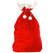 Velvet Christmas Sacks 60 x 100cm Accessory For Christmas Party Fancy Dress - christmas velvet x sacks 100cm santa red accessory 60 party bag 60cm