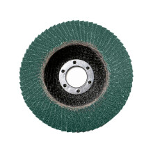 60 Grit Zirconium Oxide Flap Disc -  zirconium flap sanding 115mm grit oxide grinder disc 60 grinding angle 40 80 120 10 pack bluespot discs 40120